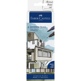 Marcadores Faber-Castell Goldfaber Sketch — conjuntos de 6 — Arquitetura