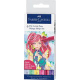 Marcadores Faber-Castell Pitt Artist Pen Manga — conjuntos — Shôjo — 6