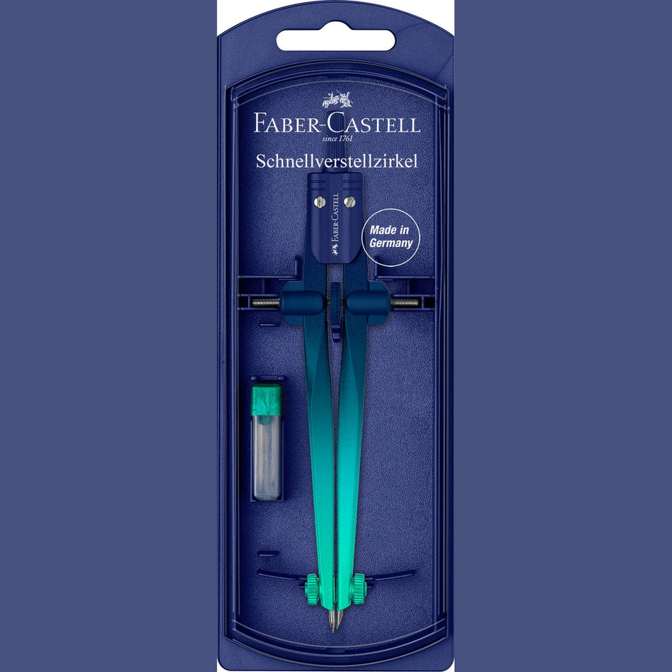 Compasso Faber-Castell Stream Flow “Buzzing Blue"