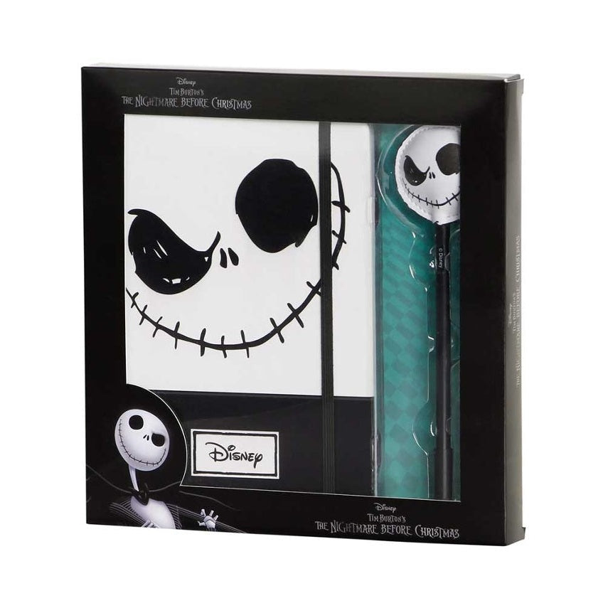 Conjunto de Bloco e Caneta - O Estranho Mundo de Jack Face