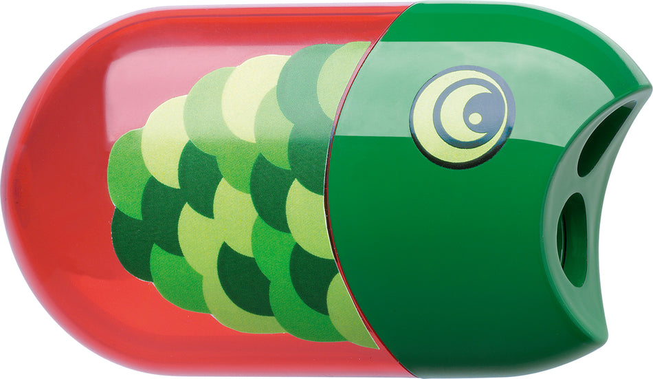 Afia dupla + Borracha Faber-Castell Papagaio
