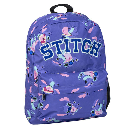 Mochila Escolar Grande 42 Cm Stitch - Papelaria Encantada
