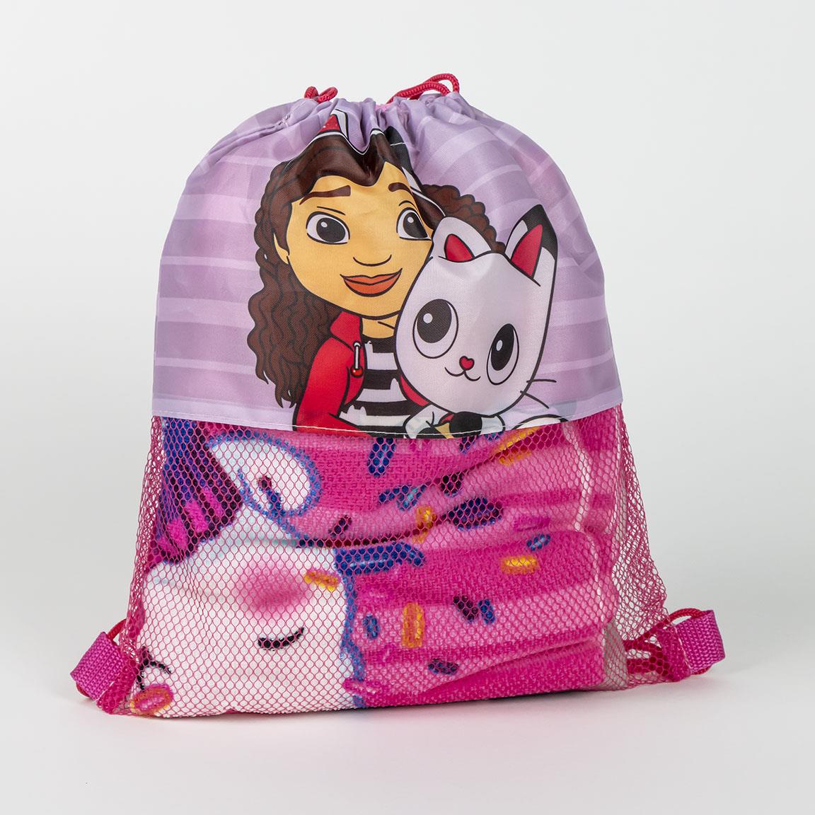 Toalha Conjunto Gabby´S Dollhouse - Papelaria Encantada