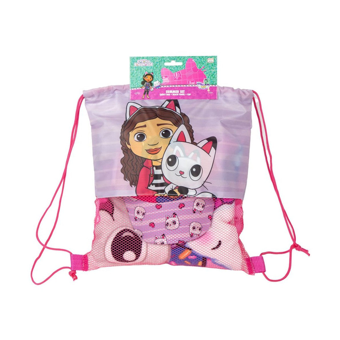Toalha Conjunto Gabby´S Dollhouse - Papelaria Encantada