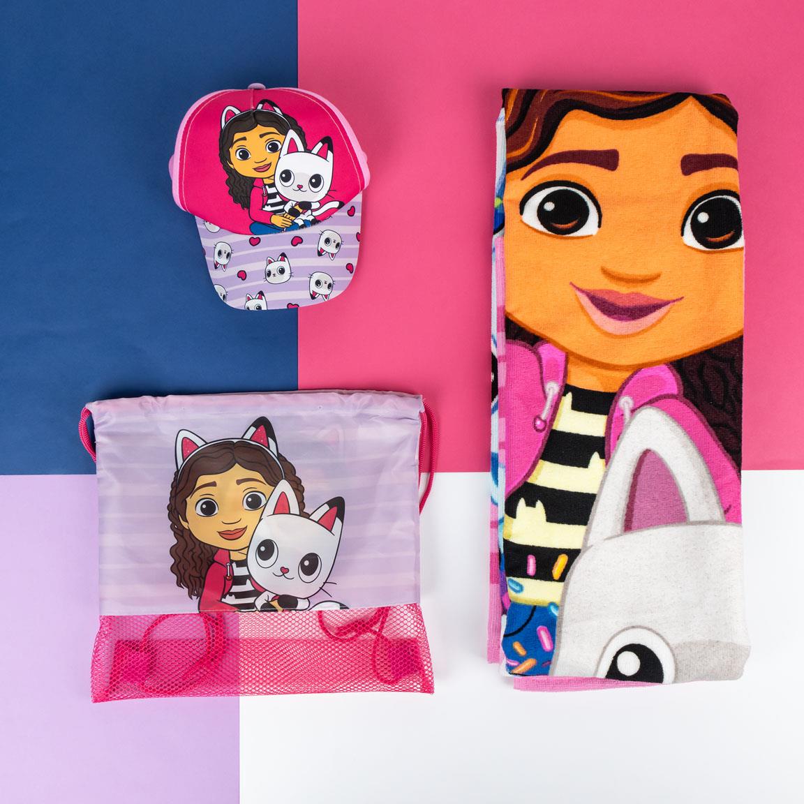 Toalha Conjunto Gabby´S Dollhouse - Papelaria Encantada