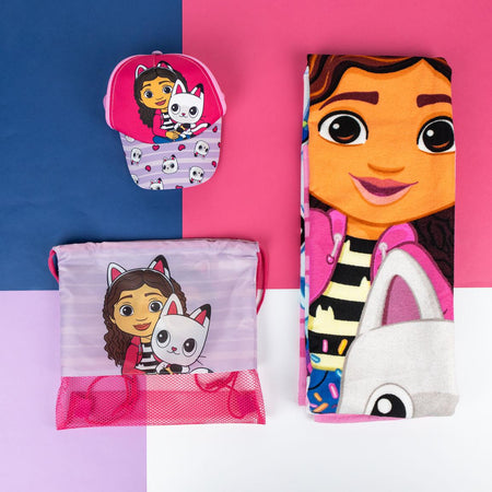 Toalha Conjunto Gabby´S Dollhouse - Papelaria Encantada