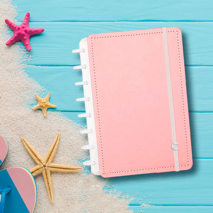 Caderno Inteligente Rosa Pastel A5