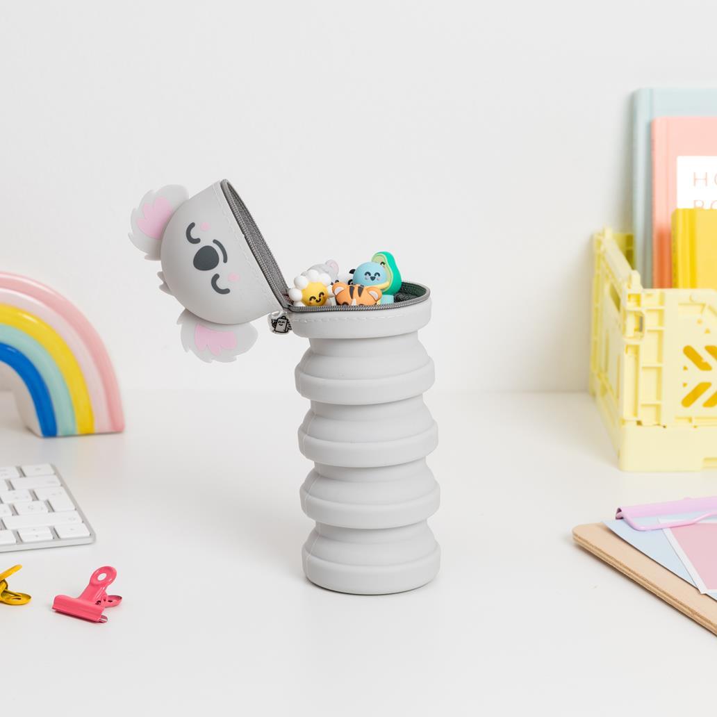 Estojo Extensível + 6 esferográficas apagáveis bobo - Coala Mr Wonderful