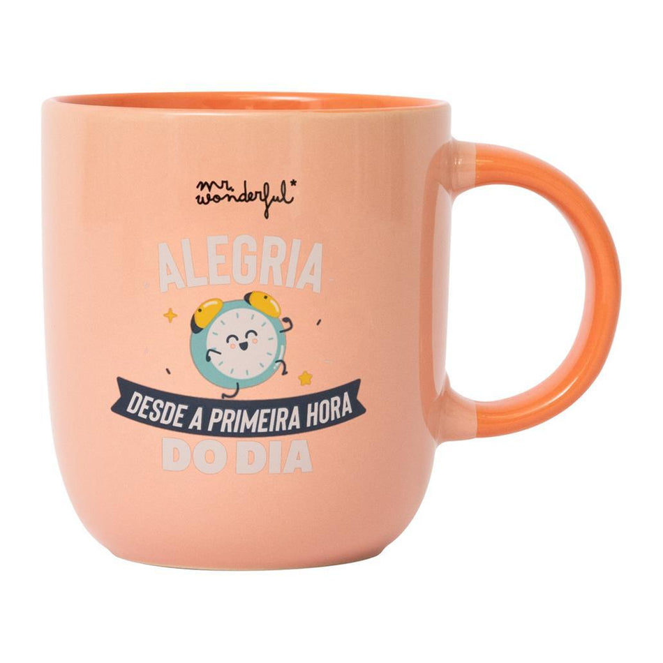 Caneca Mr. Wonderful - Alegria desde a primeira hora do dia