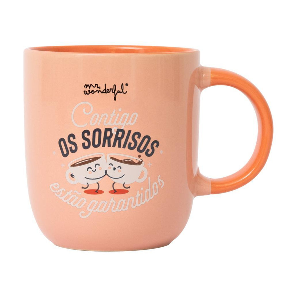 Caneca Mr. Wonderful - Contigo, os sorrisos estão garantidos