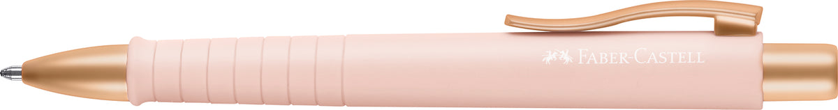Esferográfica Poly Ball Urban Rosa Pálido Faber-Castell
