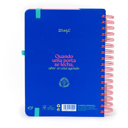 Agenda Wonder 2026 Diária - Quando uma porta se fecha, abre-se esta agenda Mr Wonderful