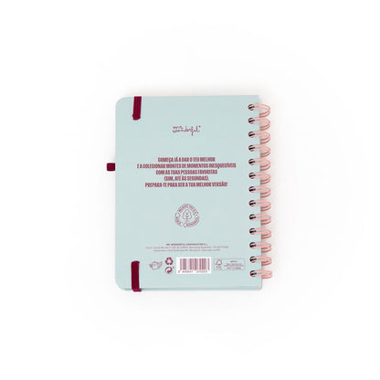 Agenda Wonder pequena 2026 Semanal - Objetivo da semana: que termine! Mr wonderful