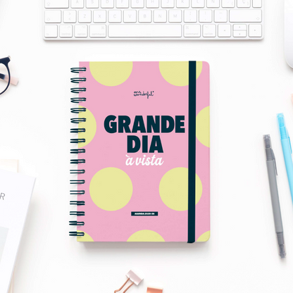 Agenda Wonder 2025-26 Diária - Grande dia á vista - Mr.Wonderful