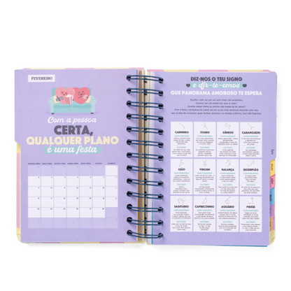 Agenda Wonder 2025-26 Diária Pequena - Grande dia à vista - Mr.Wonderful