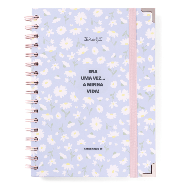 Agenda Wonder 2025-26 Semanal - Era uma vez ... a minha vida - Mr.Wonderful