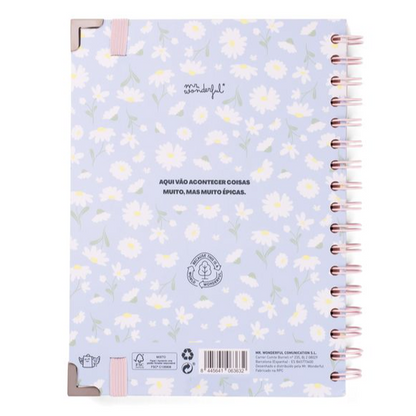 Agenda Wonder 2025-26 Semanal - Era uma vez ... a minha vida - Mr.Wonderful