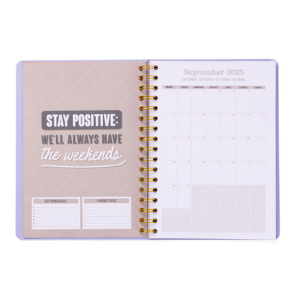 Agenda Wonder 2025-26 Semanal - Effort+ Action = Sucess - Mr.Wonderful