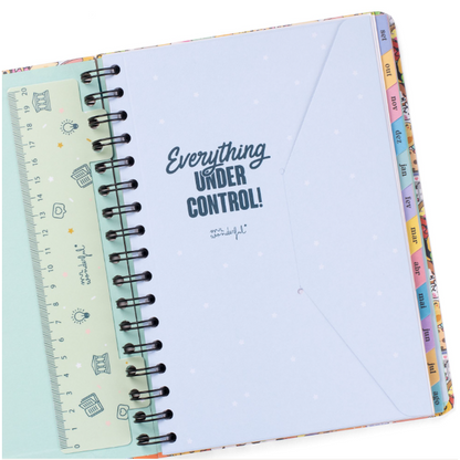 Agenda Wonder 2025-26 Semanal - Risos, tolices e loucas aventuras - Mr.Wonderful