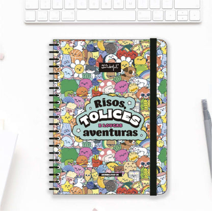 Agenda Wonder 2025-26 Semanal - Risos, tolices e loucas aventuras - Mr.Wonderful