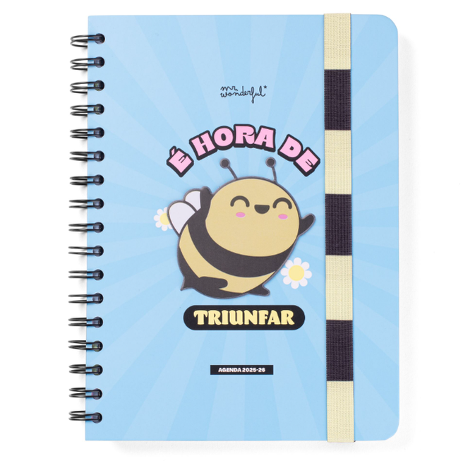 Agenda Wonder 2025-26 Semanal - É hora de triunfar Mr.Wonderful