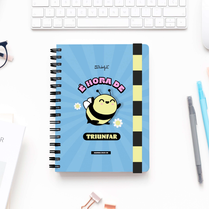 Agenda Wonder 2025-26 Semanal - É hora de triunfar Mr.Wonderful