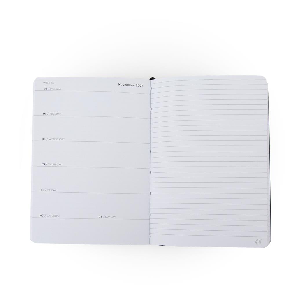 Agenda de bolso 2026 Visão semanal pequena - Verde Mr.wonderful