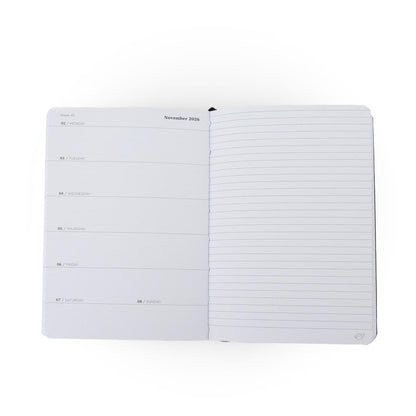 Agenda de bolso 2026 Visão semanal pequena - Verde Mr.wonderful