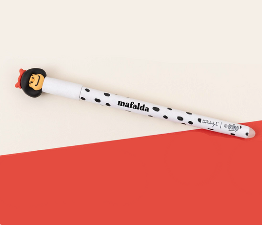 Caneta apagável Mafalda Branca Bo-Bo Mr. Wonderful