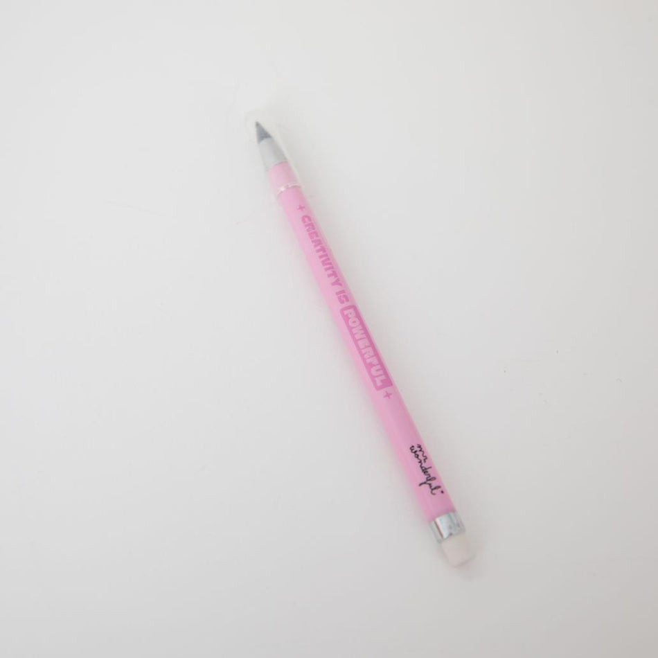 Lápis Infinito - Creativity is powerful - Mr. Wonderful