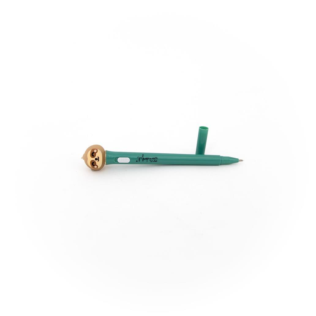 Esferográfica com luz - Preguiça - Mr Wonderful