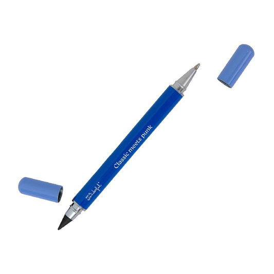 Esferográfica + lápis infinito 2 em 1 - Classic meets punk Mr.wonderful