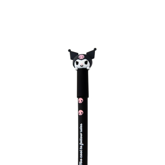 Caneta apagável Kuromi Preto Bo-Bo Mr.Wonderful