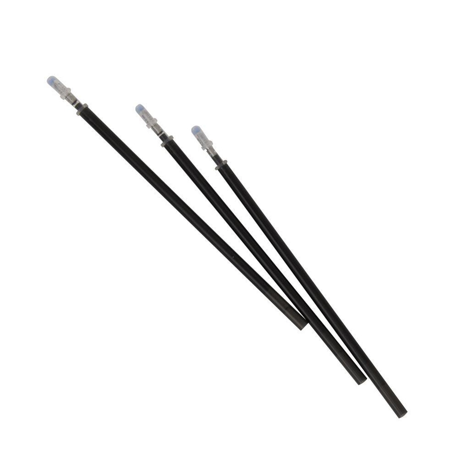 Conjunto de 3 recargas pretas para caneta apagável Mr Wonderful