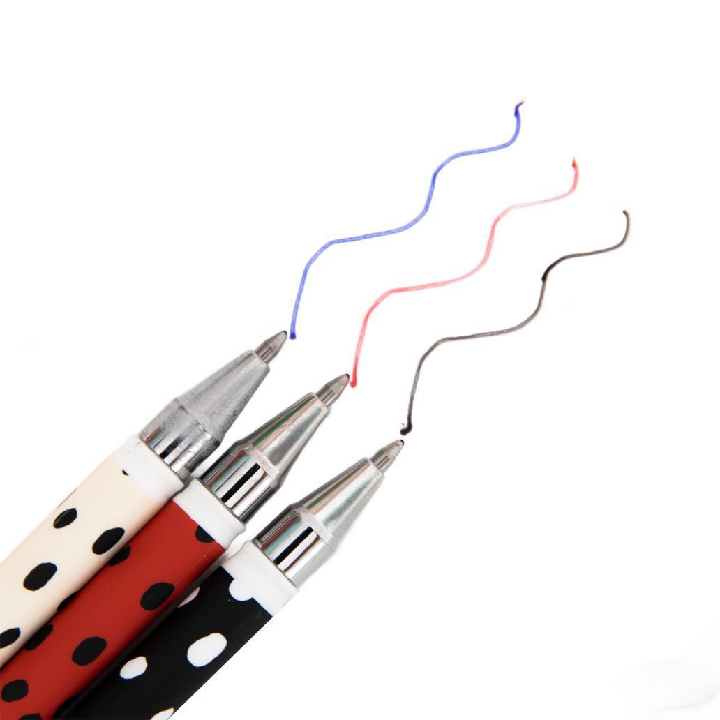 Set de 3 esferográficas apagáveis Bo-Bo - Mafalda - Mr. Wonderful