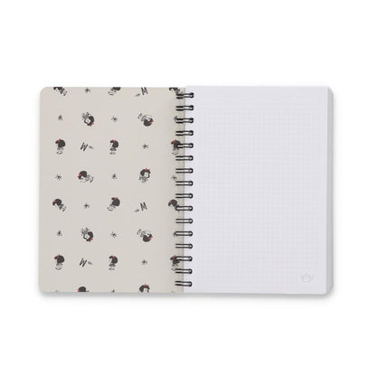 Caderno A5 Mafalda Quadriculado Mr. Wonderful