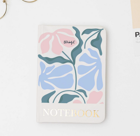 Caderno A6 - Flores
