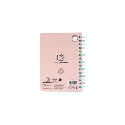 Caderno A5 com squishy Hello Kitty - Chase your dreams, they know the way