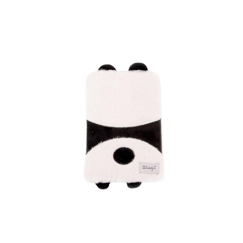Caderno A5 peluche - Panda - Mr Wonderful