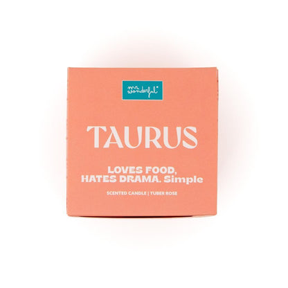 Vela perfumada - Touro - Mr. Wonderful