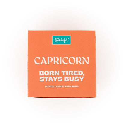 Vela perfumada - Capricórnio - Mr. Wonderful