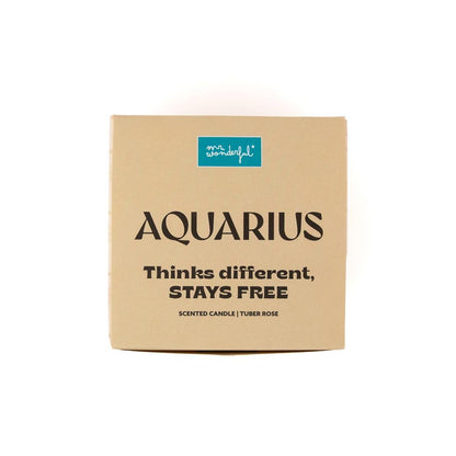 Vela perfumada - Aquário - Mr. Wonderful