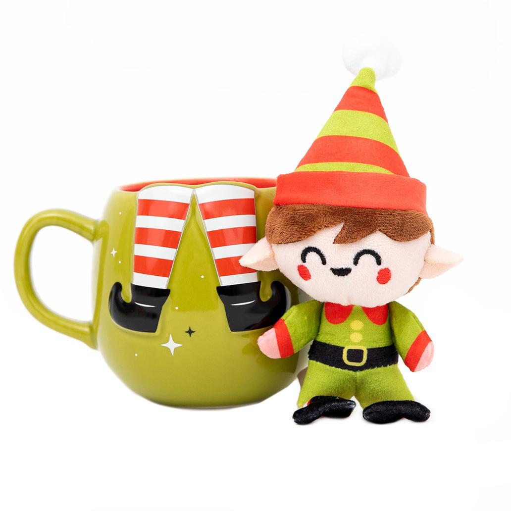 Conjunto caneca + peluche - Duende - Mr. Wonderful
