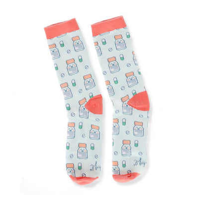 Meias 36-40 - Frasco Medicamentos - Mr. Wonderful - Saúde