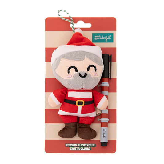 Adorno natalício customizável - Pai Natal