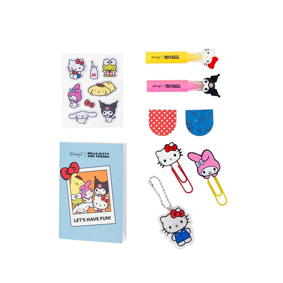 Conjunto para decorar a tua Agenda - Hello Kitty & Friends - Mr.wonderful