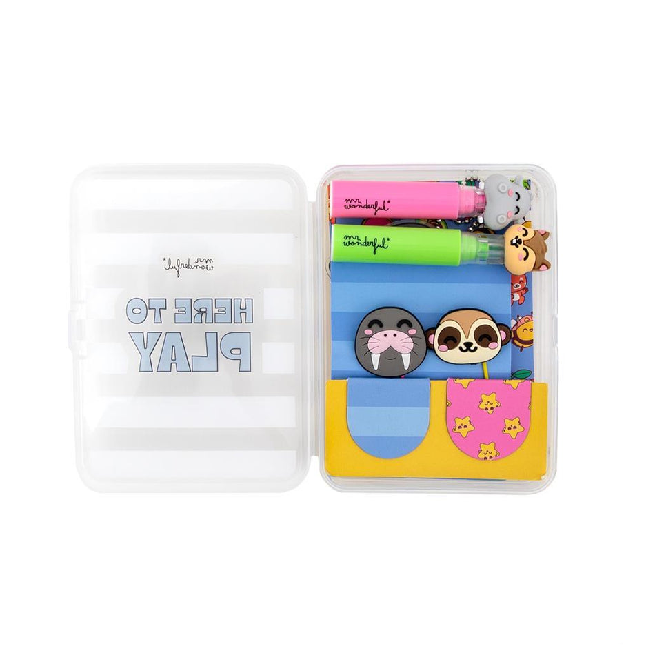 Conjunto para decorar a tua Agenda - Here to play - Mr.wonderful