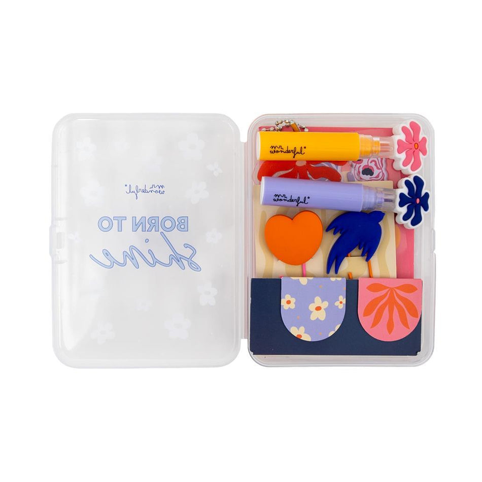 Conjunto para decorar a tua Agenda - Born to shine - Mr.wonderful