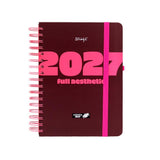 Agenda 27 Semanal Pequena - 2027 Full aesthetic - Mr. Wonderful