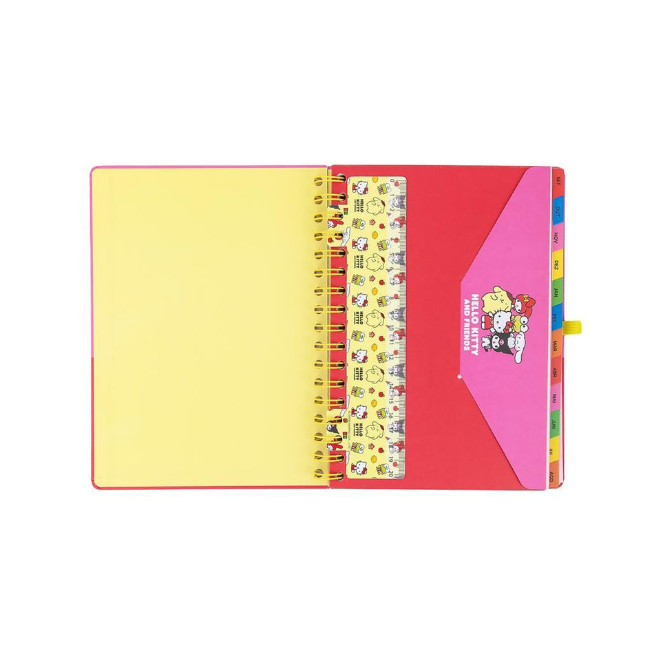 Agenda 26-27 Semanal Hello Kitty & Friends x Mr. Wonderful - Somos a melhor equipa - Mr. Wonderful